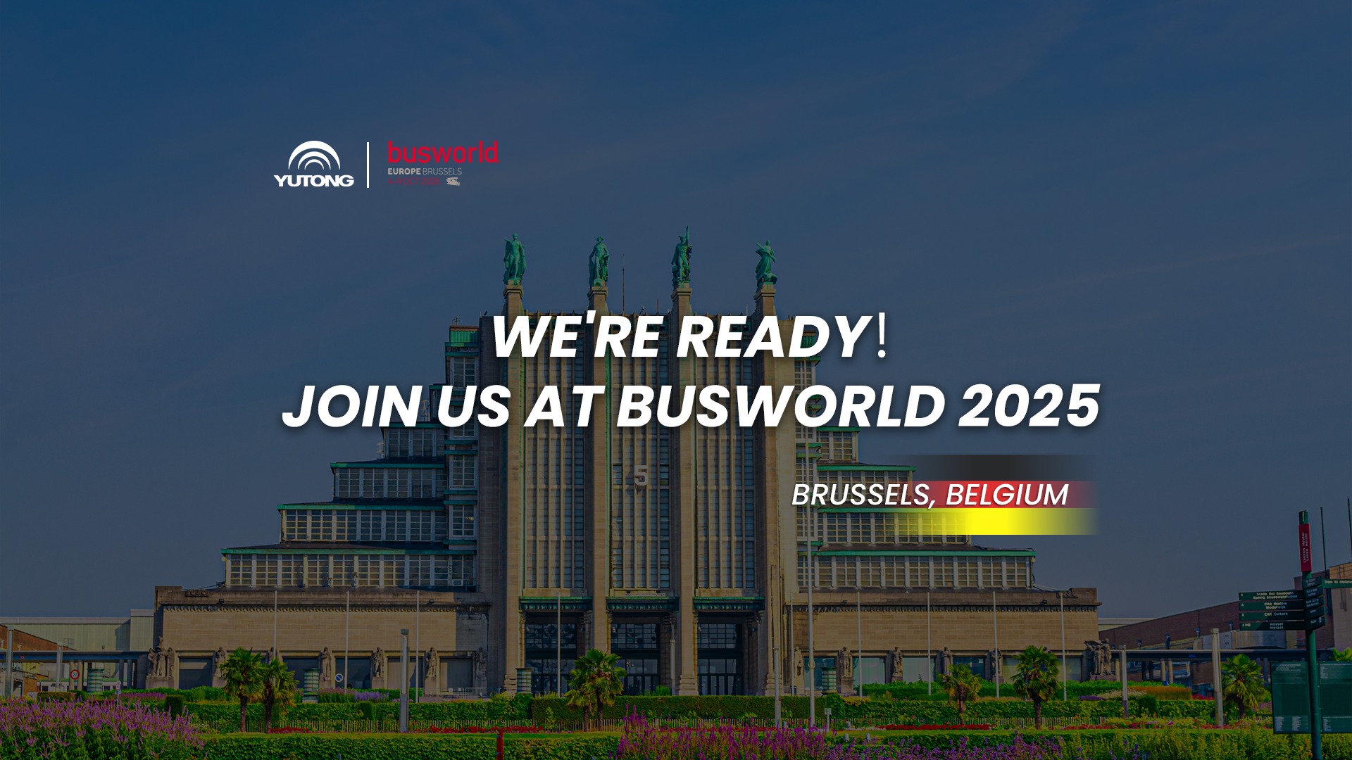 تستعد Yutong لفعالية Busworld 2025!