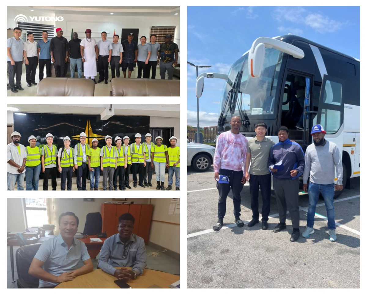 فريق يوتونج في إفريقيا يزور العملاء عبر القارة لتعميق التعاون المحلي مع بداية عام 2026