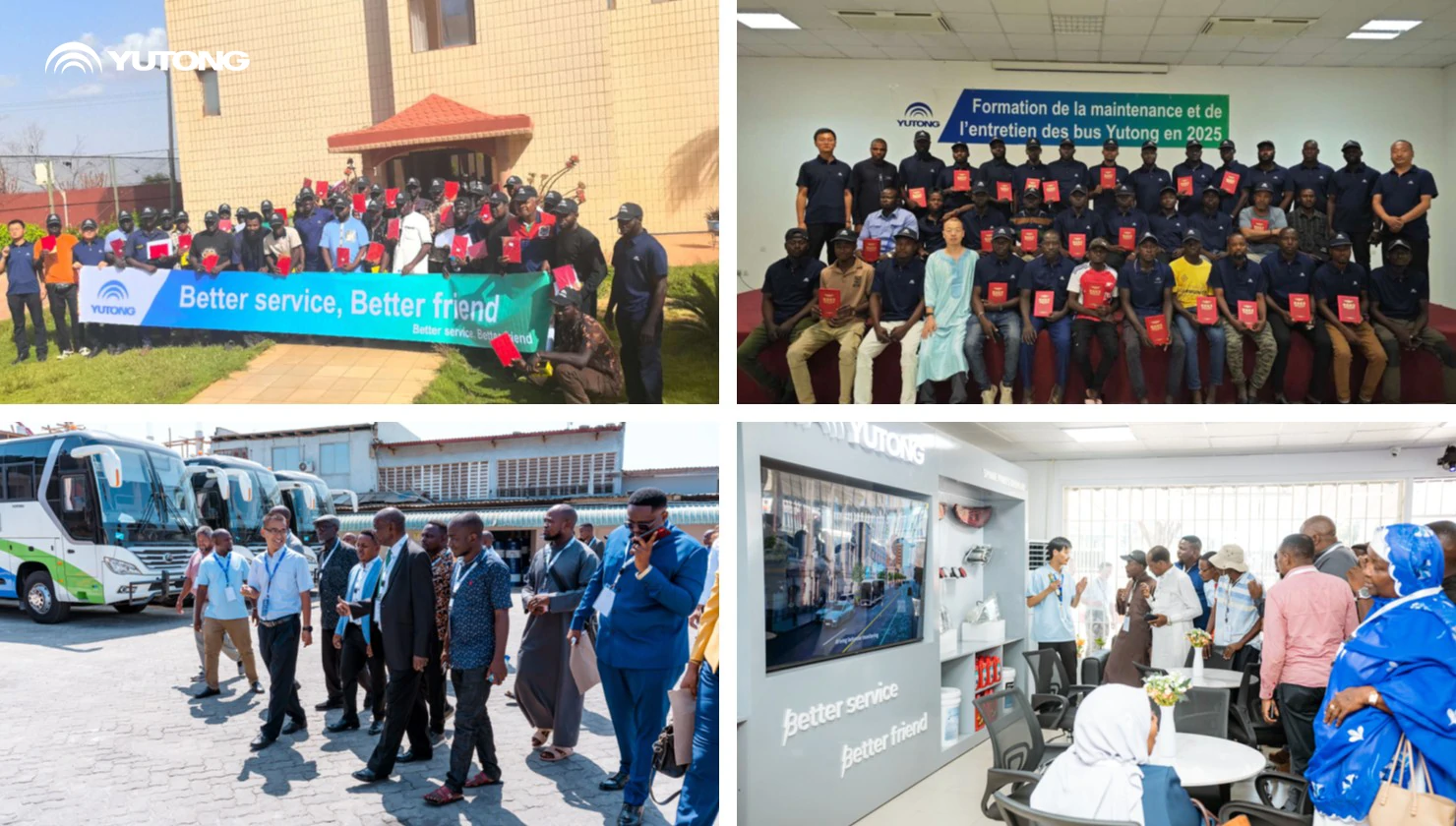 يوتونغ باص تصدر تقرير التنمية المستدامة لعام 2025 وتعزز التزامها بتطوير النقل المستدام في جميع أنحاء إفريقيا